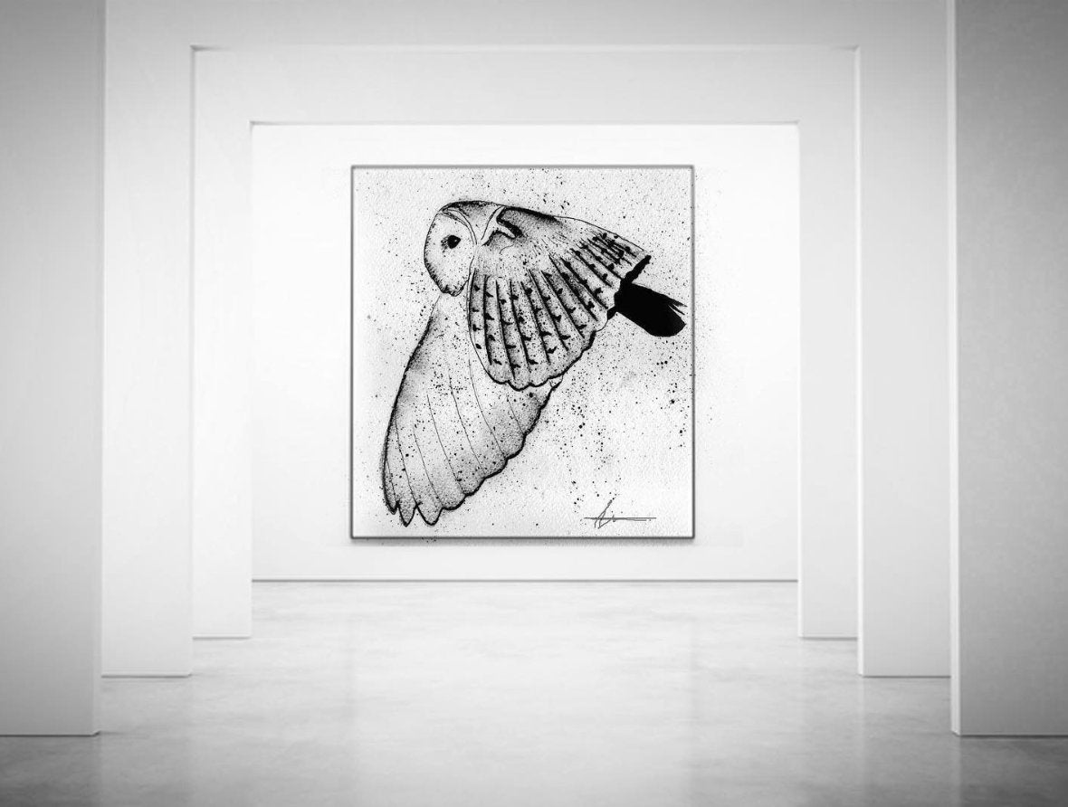 "The Barn Owl" (Original Painting)